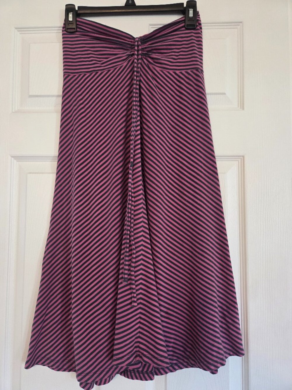 Patagonia Magenta and Navy Midi Skirt Dress Size XS